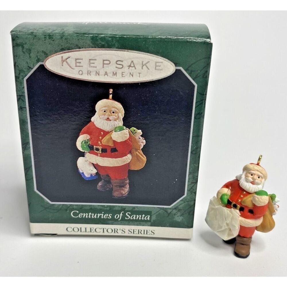 1998 Hallmark Centuries of Santa 5th in Series Miniature Ornament U31